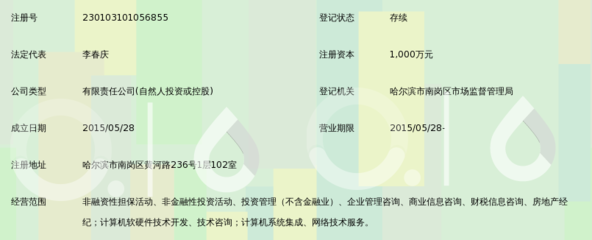 黑龍江晟貫祺非融資性擔(dān)保 專注服務(wù)，穩(wěn)健護(hù)航